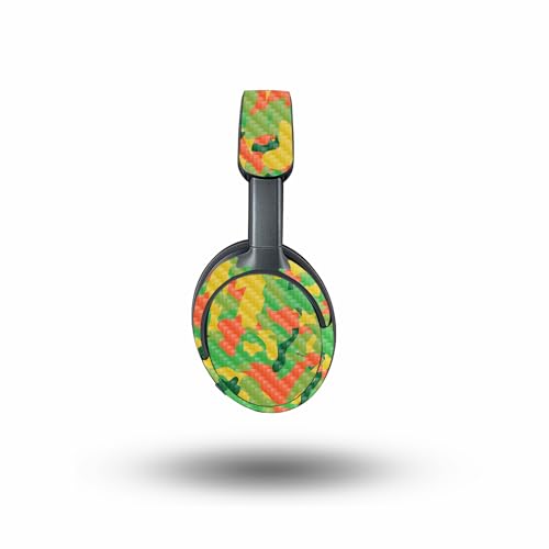 Image of MightySkins Carbon Fiber Skin Compatible with Bose QuietComfort Ultra - Spring Camouflage | Protective, Durable Textured Carbon Fiber Finish | Easy to Apply