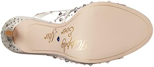 Jessica Simpson Women's Jaisey High Heel Heeled Sandal, Clear, 6.5 | Image 3