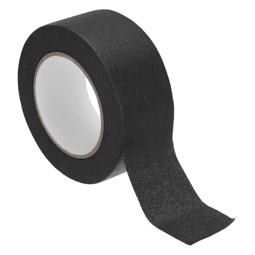 Image of PATIKIL Masking Tape 2 Inch x 60 Yard, General Purpose Adhesive Painting Tape Painters Tape for Arts Crafts Label, Black
