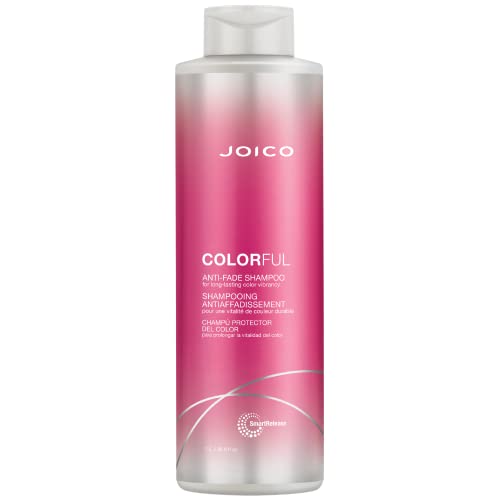 Joico Colorful Anti-Fade Shampoo | Long-Lasting Color Vibrancy | 33.8 Fl Oz