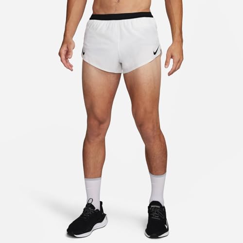 Nike AeroSwift Men's Dri-FIT ADV 2" Brief-Lined Running Shorts, Summit White/Black, Medium2