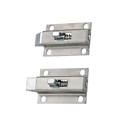 Boulon de porte à ressort pour stopper les ouvertures par vibration