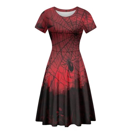 Image of Forchrinse Native Aztec Style Black White Geometric Women's Midi Dress Casual Long Dress Round Neck Swing Dress