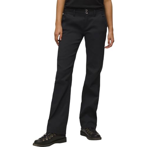 Pantalon prAna Halle pour femme noir 46 : l'excellence de la toile technique durable
