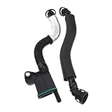 Material: Kunststoff Weiyang 1 Set Öl-Wasser-Separator-Auspuffschlauch 06H103226A 06J103221B, Geeigneter Fit Für A4 A5 Q5 Tsi Passat B6 B7 Tiguan Golf 5 6 Mk6 Mk7