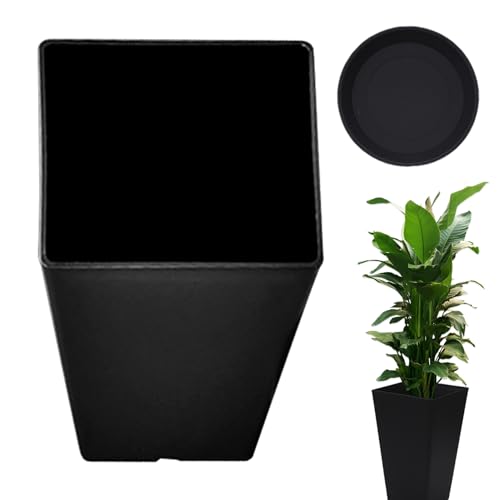 Biniveil Maceta Cuadrada macetero Cuadrado