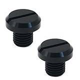AUTOVIC 2pcs Universal Motorcycle M10x1.25 Mirror Hole Plugs for Yamaha FZ-07 MT-07 FZ-09 MT-09FZ Honda CRF250 CB500F XL700V NC750X CRF1000L BMW G311 Kawasaki Ducati Suzuki