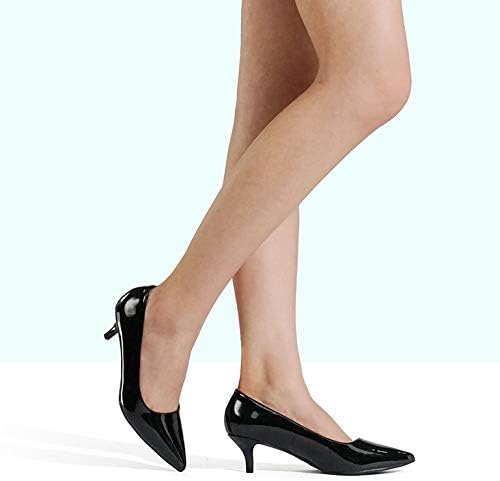 DREAM PAIRS Women's Pumps Kitten Heel Pointed Toe Shoes for Women Comfortable Office Work Dress Shoes - Image 2