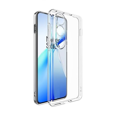 Image of Fastship Soft Rubber Back Cover Compatible Model for OnePlus CPH2613 /Nord CE4 - Transparent