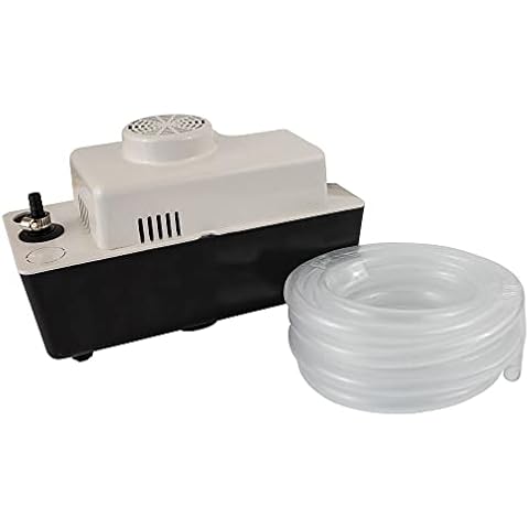 PumpSpy Automatic Condensate Pump - 173 GPH 1/20 HP Condensation Pump with Safety Switch & 20’ Tubing, Pumps & Plumbing Equipment for HVAC, Dehumidifier, Furnace, Air Conditioner, 120VAC, 4.20-lbs Cover