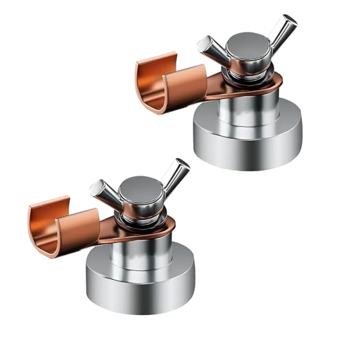 Image of 2 Pack Magnetic Welding Ground Clamp –2025 New Strong Welding Magnets Clamp Tool for Efficient Weld Support Cutting and Connection, Welder
