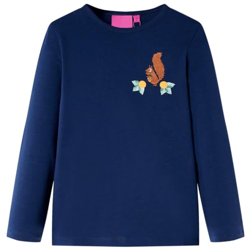 T-shirt manches longues enfant rose en coton respirant et confortable