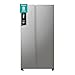 Hisense RS711N4ACE Frigorifero Side by Side, Grande capactià 550 litri, Inox,...