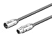 Monolith XLR Male to XLR Female Audio Cable - 2 Meter - Gray, 24K Gold Plated Connectors, Balanced, Oxygen Free Copper, Premium Home Audio