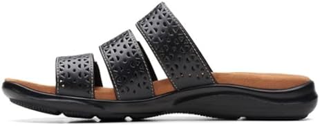 Clarks Kitly Walk Black Leather 7 D - Wide | Image 4