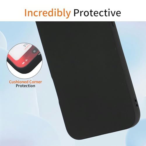 Image of for Xiaomi 17 Case Precise Camera Cutouts Soft TPU Shockproof Phone Cover - Black