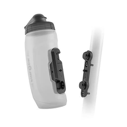 Twist Bottle 590 + Bike Base Set Transparent Clear