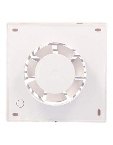 GSC Lapai Ventilateur d'extraction domestique avec détecteur de mouvement 15 W Ø 100 mm 80 m3/h