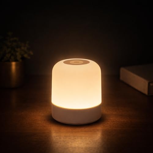 Luminária de Mesa LED Premium 360° Touch, 3 Modos de Iluminação (...