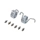 AnXin Fußrasten für Geländemotorräder, CNC, YZ65, YZ85, YZ125, YZ250, YZ250F, YZ426F, YZ450F, YZ125X, YZ250X, YZ250FX, YZ450FX, WR250F, WR426F, WR450F, Blau