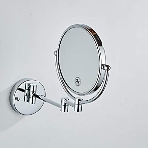 Miroir cosmétique de 8 pouces extensible et orientable pour maquillage de précision - 6