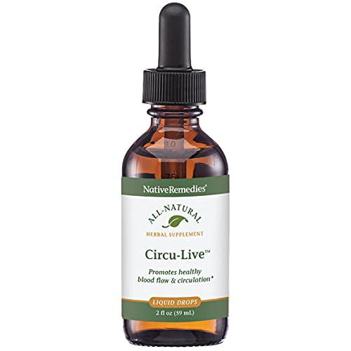 Native Remedies Circu-Live - All Natural Herbal Supplement Promotes Blood Flow And Healthy Circulation, 2 Fl Oz. #TOP28