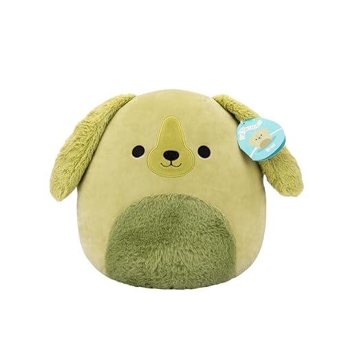 Squishmallows Original 12in Brad The Green Retriever Dog – Official Jazwares Plush (Medium-Sized)