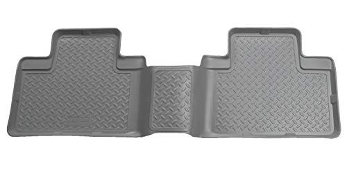 Husky Liners - 65452 Fits 2001-04 Toyota Tacoma Double Cab Classic Style 2nd Seat Floor Mat Grey