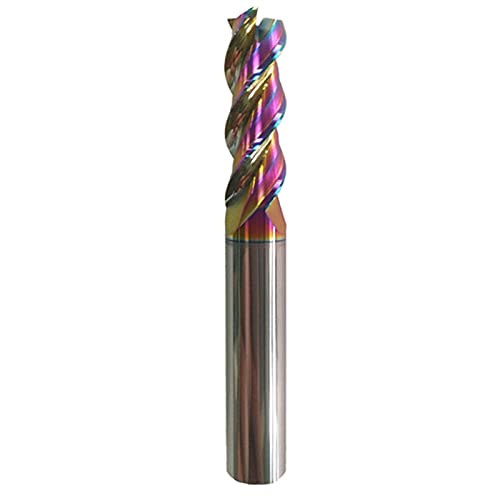 BERWENNY YINGJUN End Mill for Aircraft Aluminum CNC Maching 3 Blade Endmills Milling Cutter (Dimensions : 10X10DX75L 3F)