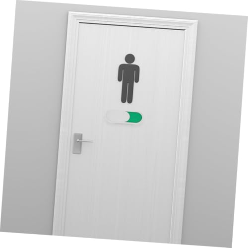 Letrero de ocupación acrílico que evita interrupciones en reuniones 5