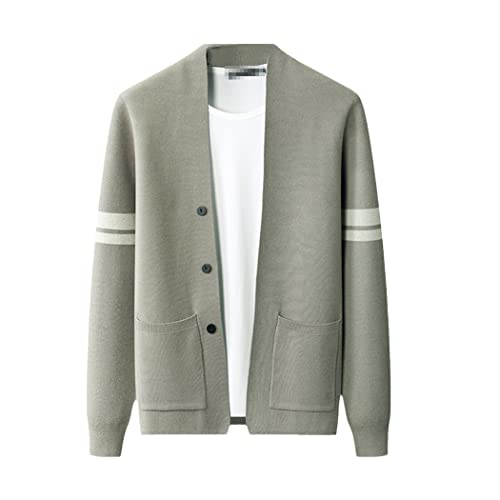 Manteau pull en laine pour homme coupe ample automne hiver taille S