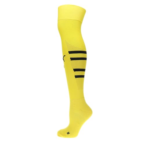 PUMA Mens Team Bvb Graphic High Knee Socks Casual Casual - Yellow3