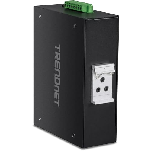 Image of TRENDnet Industrial AC1200 Wireless Gigabit PoE+ Router, TI-WP100, IP30 Housing, Dual-WAN, Dual-Band WiFi, VPN, Inter-VLAN Routing