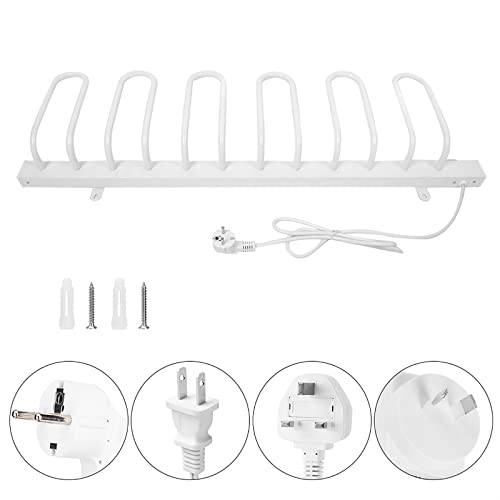 Secador de Calzado Eléctrico para 3 pares Blanco miniatura 3
