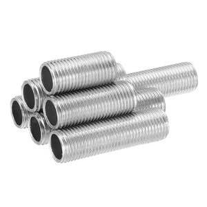 #US 84pack Lamp Pipe with Lock Nuts Teeth Washers 1/8IP Thread Fasteners Assortment