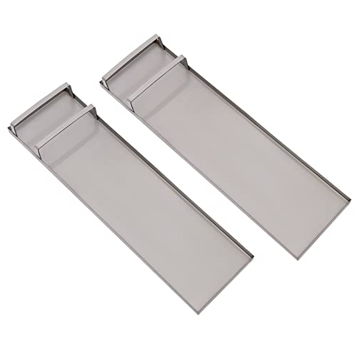 Concrete Knee Boards, 28'' x 8''Concrete Slider Stainless Steel Knee Boards Concrete Board Slider Tools without Knee Pads for Concrete Finishing