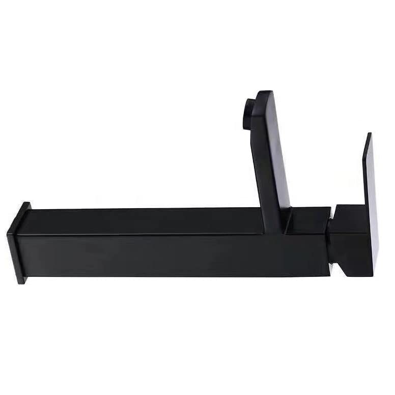 Cyrank Robinet De Lavabo De Salle De Bain, Robinet pour Lavabo De Salle De Bain, Robinet De Salle De Bain Noir en Acier Inoxydable Robinet De Lavabo Cascade Moderne pour Maison Hôtel 2 Tuyaux