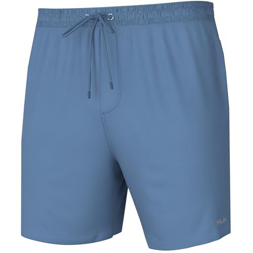 HUK Mens Pursuit Volley Short, Quick-Dry Fishing Shorts for Men, Quiet Harbor, X-Large by HUK - Used condition - US$34.26