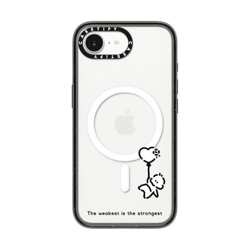 CASETiFY CpNgMagSafeΉ iPhone 16e P[X [MILKi (4x MIL-STD-810G)/2.5m̗NA/CX[dMagSafeΉ] - The weakest is the stro