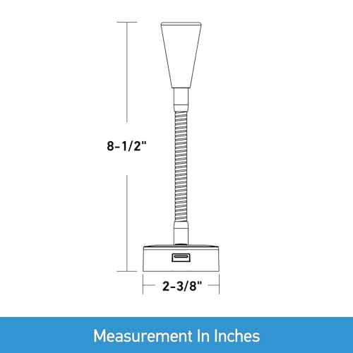 12V LED luz de leitura RV regulável lâmpada de leitura com carregador USB 12 V flexível de pescoço p