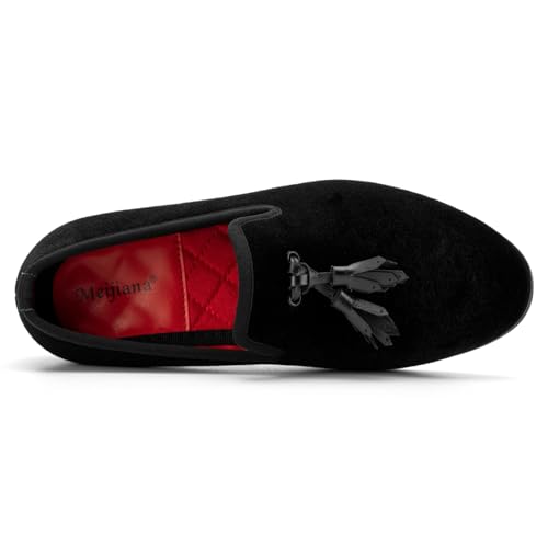 Image of Meijiana Boys' Formal Dress Slip-On Loafers - Tuxedo Shoe for Baby Dress Shoes