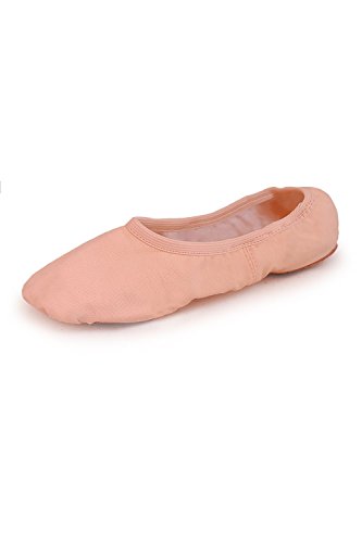 So Danca Women's Canvas Ballet L C Fitting Shoes, Pink, 8 Wide