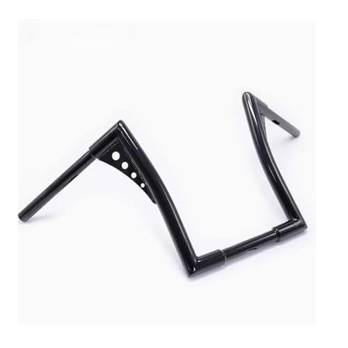 Guidon de glisse 12 pouces noir pour Softail, Iron 883 et XL1200