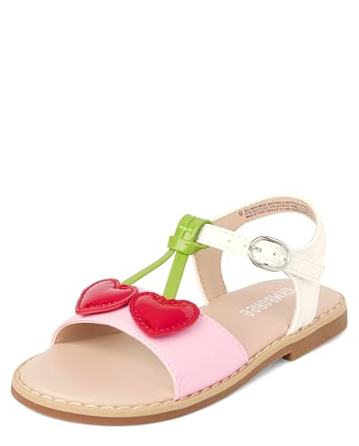 Gymboree girls Girls and Toddler Flat Sandal With Adjustable Ankle Strap2