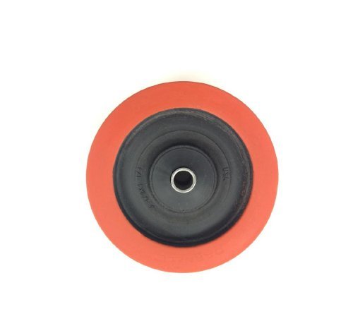 4" x 1-1/4" (64-BSIL-M-GFN-HI-TEMP-70A) High Temperature (450°) Rubber Tread Wheel, 225 lbs Capacity