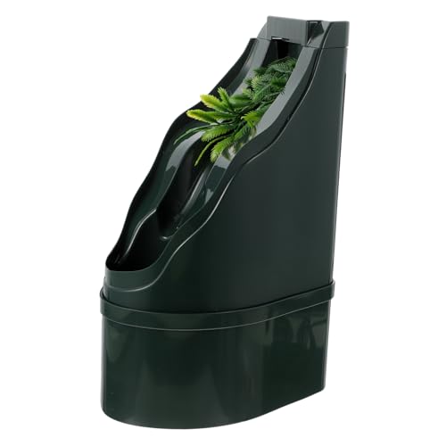 Sosoport Pet Water Dispenser Lizard Drinking Bowl Pump Running Water Oxygenate Easy to Clean