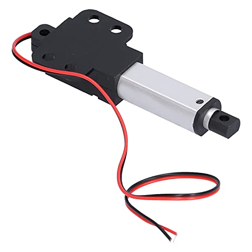 30mm DC 12V Linearaktuator Mini Electric Linear Motion Actuator Kurzschlussschutz T-Typ Schraube(Hub 30mm-30mm/s-20N)