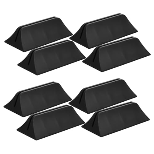 FONDOTIN 8個 可動式デスクトップスクリーンクランプ 調節可能プラスチック仕切りベース 安定した固定力でオフィス 自宅用パネル保持スタン