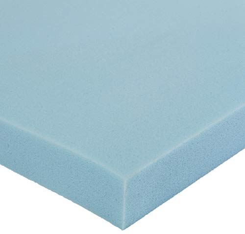 Image of Amazon Basics Twin Mattress Topper, Cooling Gel-Infused, CertiPUR-US Certified, 2 Inches, Blue