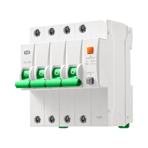 Disjoncteur 80A 100A modulaire tétrapolaire pour armoire et tableau électrique